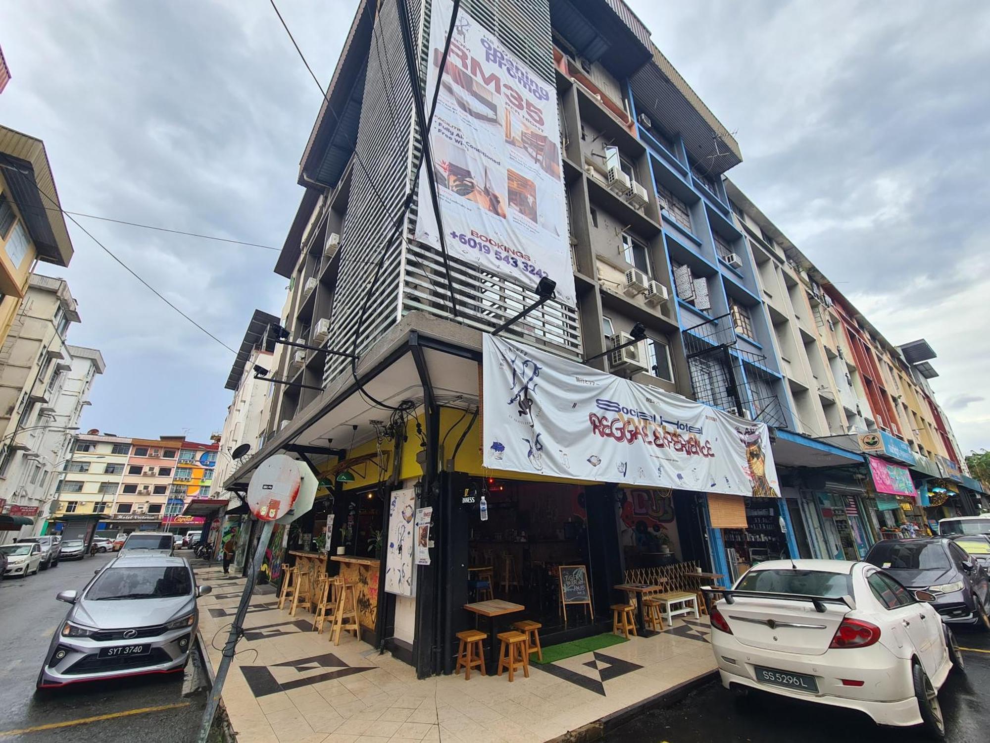 H2 Worldpackers , The Social Hotel Kota Kinabalu Buitenkant foto
